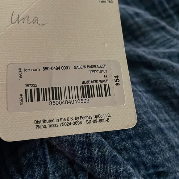 a.n.a Short Sleeve Popover Dress (Bust:42”-44”
Length: 37.5”) - Picture 6 of 8